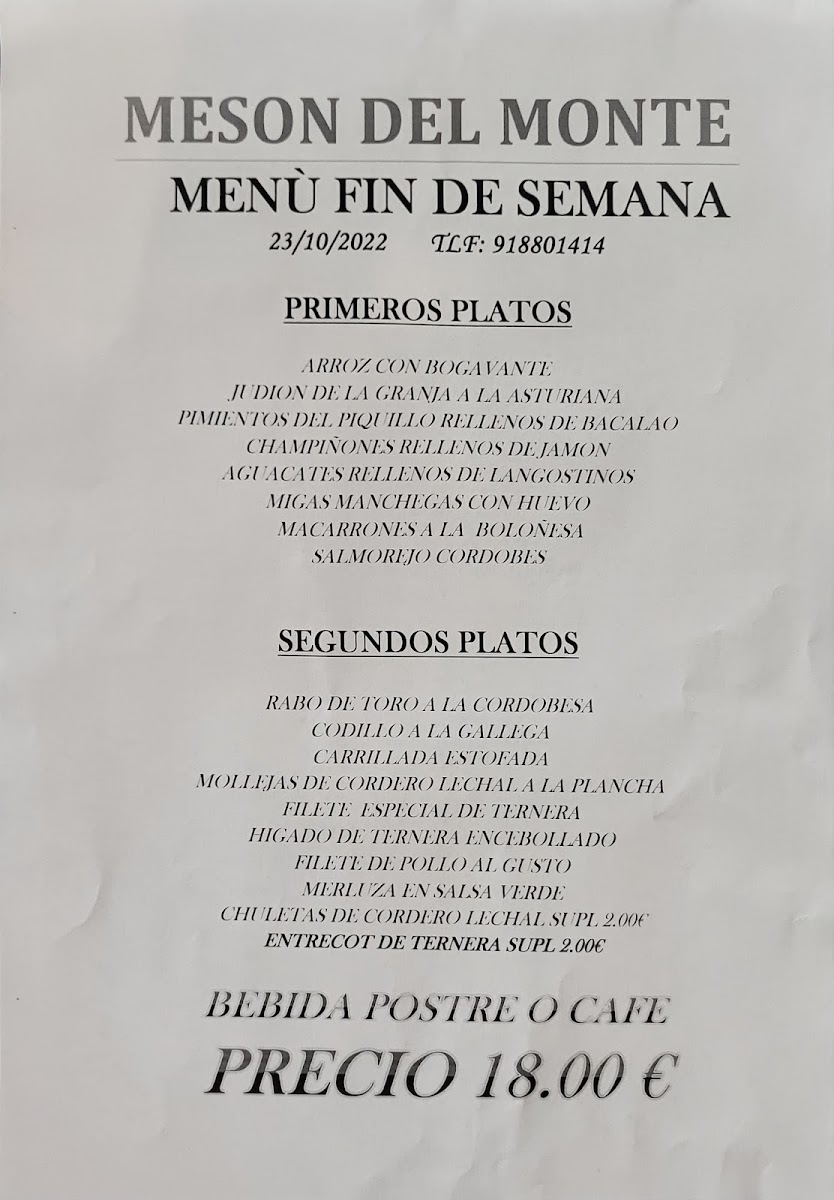 Menu Meson Del Monte-3